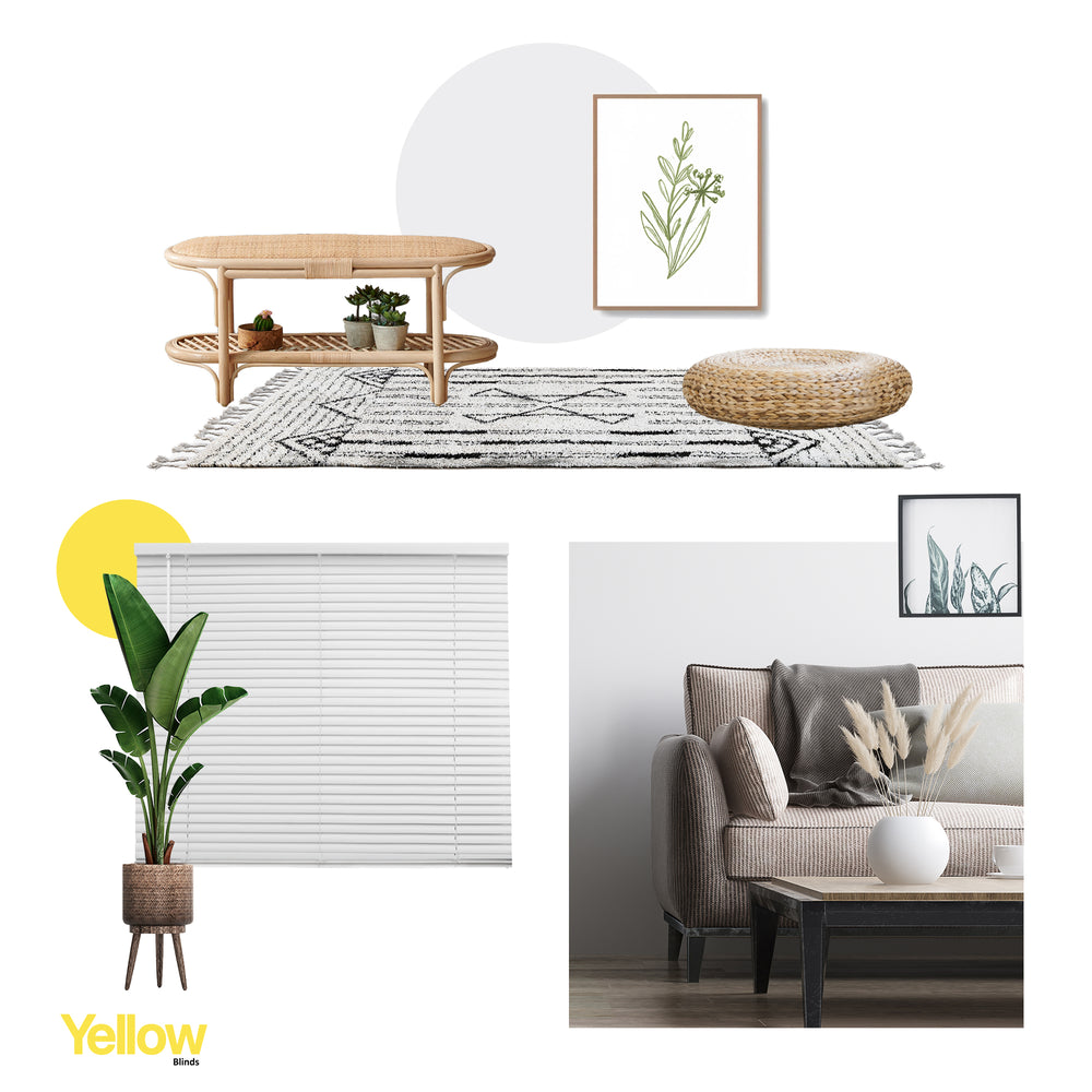 Blackout | Cordless | Misty White Mini Blinds | 84-INCH HEIGHTS