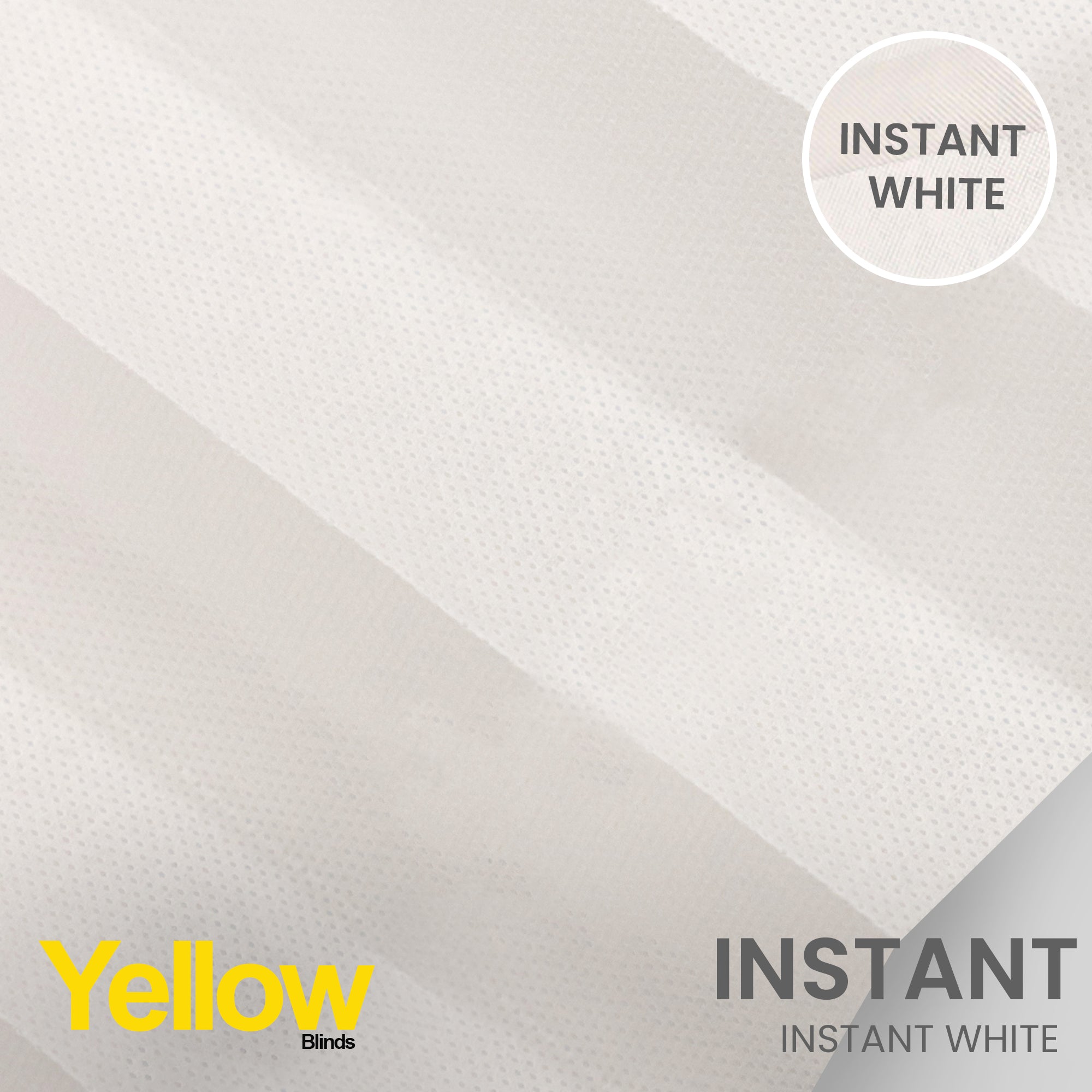Pleated Shades | Instant White